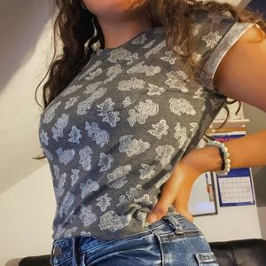 Paisley Print T Shirt